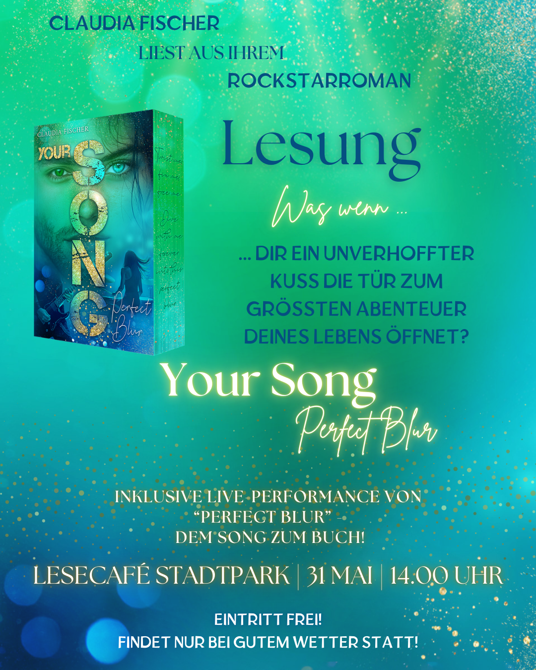 Lesung im Stadtpark Hamburg