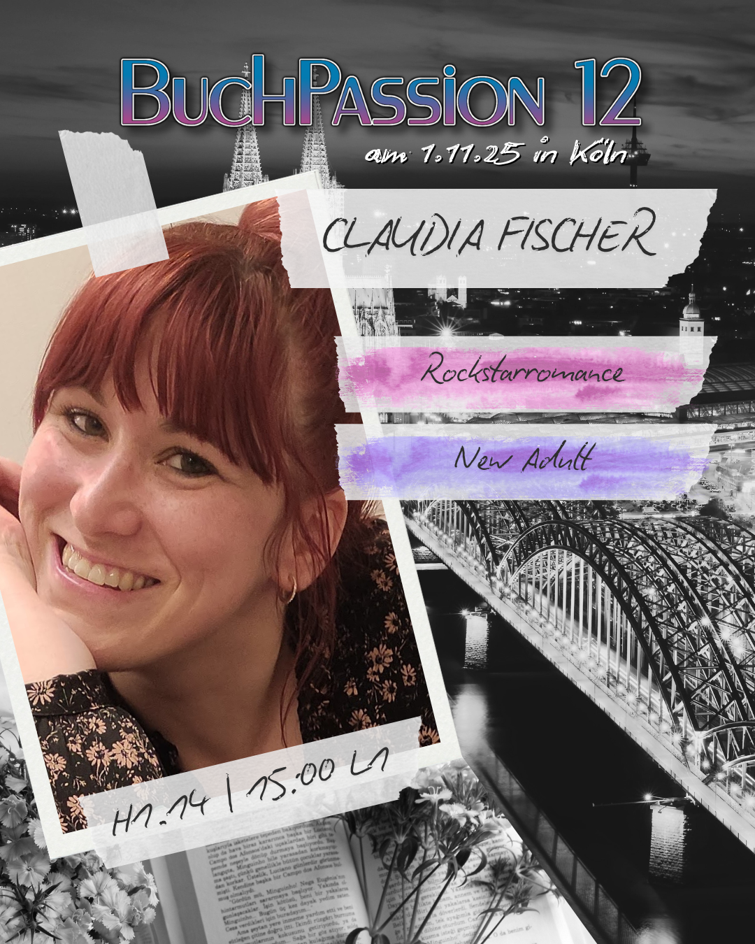 BuchPassion Köln - Claudia Fischer Rockstarromance/New Adult