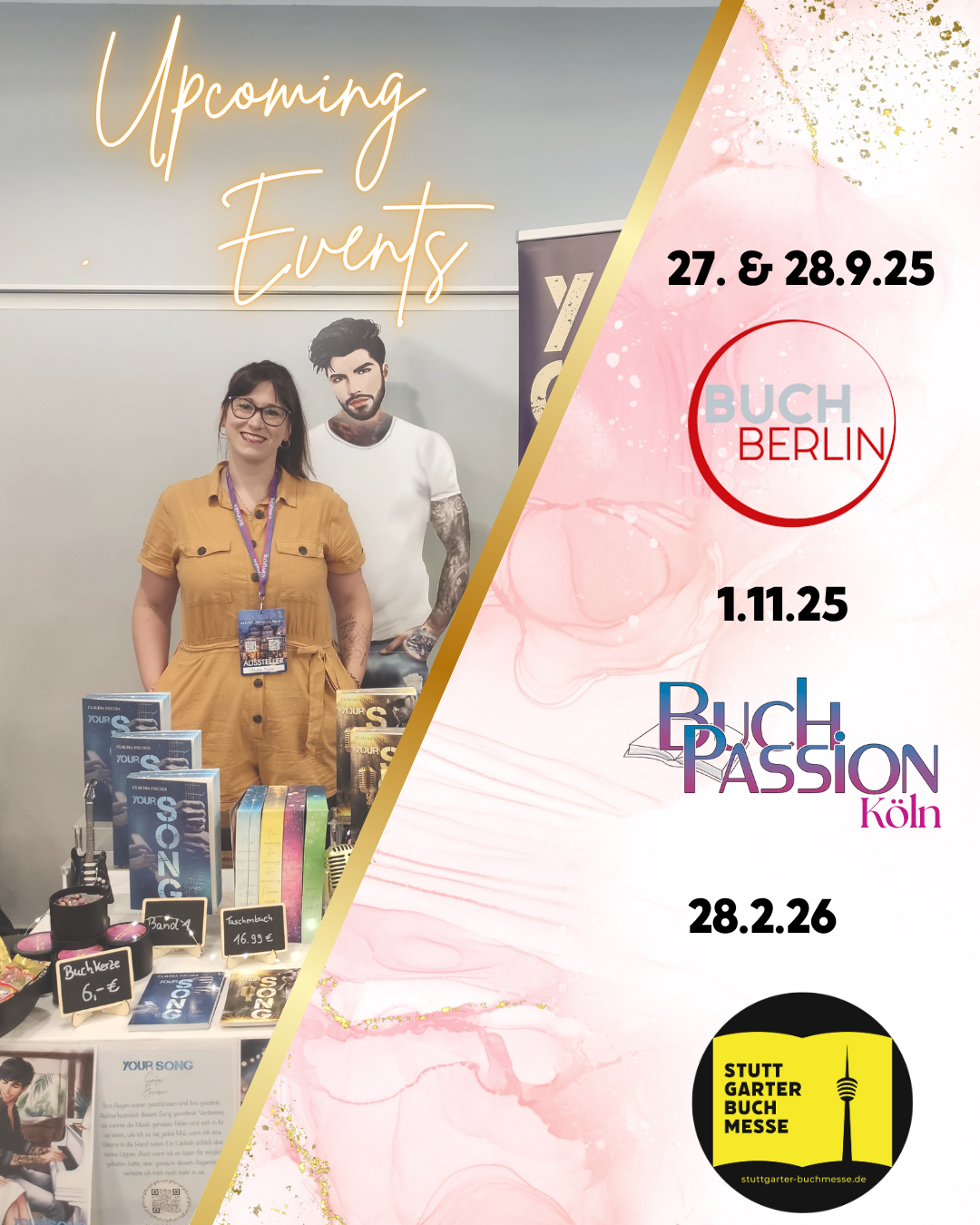 Upcoming Events in der Übersicht